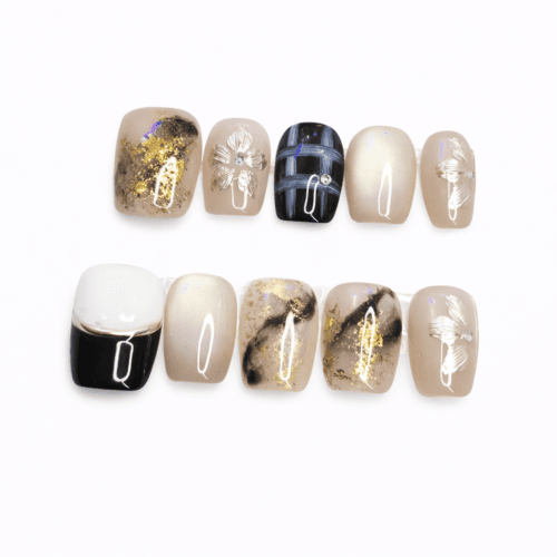 gold marble chic