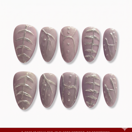 silver lavender aura