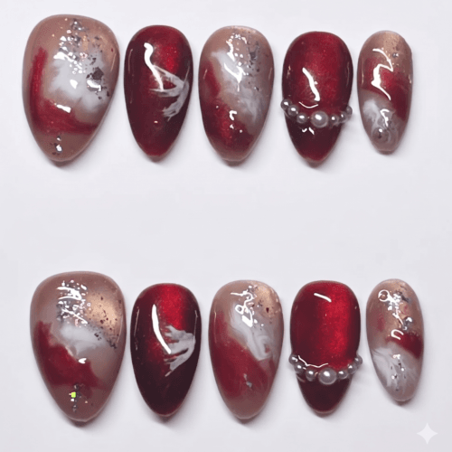 crimson pearl luxe